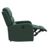 Čalouněné křeslo rozkládací PEGY velvet zelená