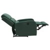 Čalouněné křeslo rozkládací PEGY velvet zelená