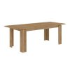 Jídelní rozkládací stůl MORGA dub riviera
