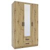Šatní skříň SIMPLE 120 3D2Dr dub artisan