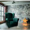 Relaxační křeslo ušák André zelené