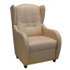 Relaxační křeslo ušák René béžové Watusi
