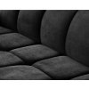 sedací souprava Gomez černá detail sedáku