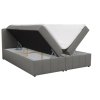 postel Ibiza šedá COVER 87 úložný prostor