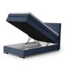 postel Teddy 120 boxspring Mono 242 modrá rozklad