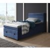 postel Teddy 120 boxspring Mono 242 modrá