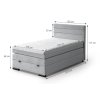 postel Teddy 120 boxspring rozměry