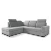 rohová sedací souprava Axel světle šedá levá