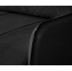 sedací souprav Capri černá detail opěrky
