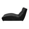 lehátko San Diego černá bok