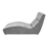 lehátko San Diego světle šedá bok
