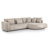 Rohová sedací souprava Jacobs béžová  Akční látka