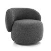 křeslo Moa tmavě šedá