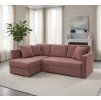 sedací souprava Alba Bis tmavě růžová levá