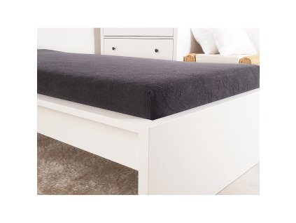 Prostěradlo jersey IDEAL 90x200 (Barva antracit)