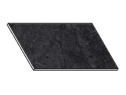 Kuchyňská pracovní deska 100 cm (odstín dark beton)