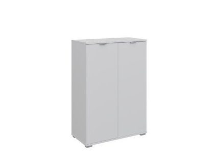Komoda 2D vysoká BORJA (odstín bílá)
