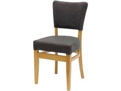 Jídelní židle BRUNA Z149 (Provedení jídelní židle OT - OŘECH TMAVÝ, POTAHOVÁ LÁTKA ASTON 571)