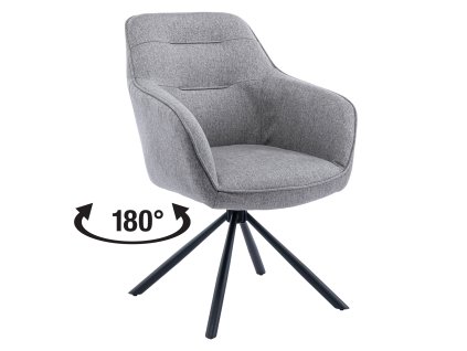 Jídelní židle KANADER (odstín šedá)