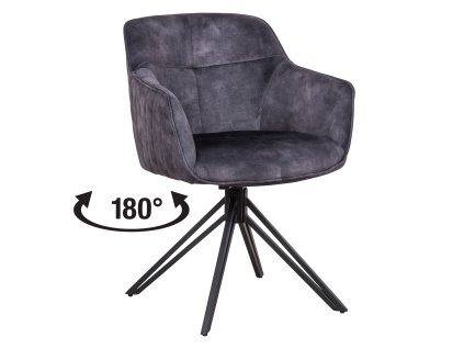 Jídelní židle SHERLOCK (Barva antracit)