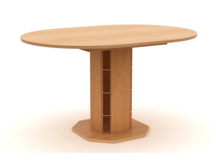 Rozkládací jídelní stůl TADEÁŠ S07 (Barevné provedení P - PŘÍRODNÍ)