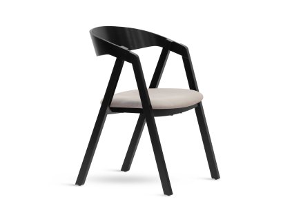 Křesílko GURU černá látka (Čalounění carabu terracotta 75, Barevné provedení černá)