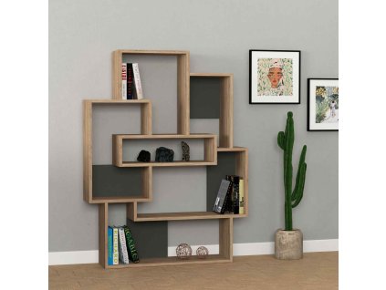 moderne dizajnove regal kniznica dub antracit trini ho78vntmsw6lnhb6 n9tycyvlxthldeux