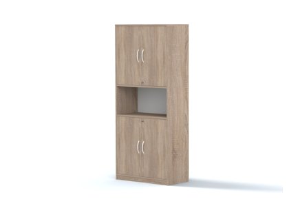 Skříň sestavy Office C507 (Barevné provedení P - PŘÍRODNÍ)
