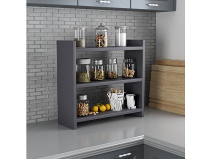 FOSTER kuchyňský regál (odstín bílá)