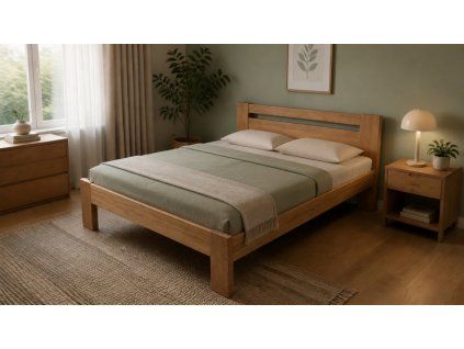 Buková postel HELA L404