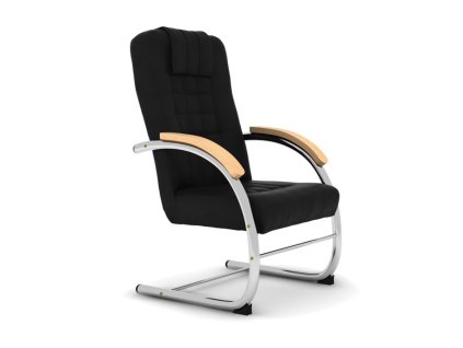 Relaxační křeslo Tito R50 (Dřevěná část křesla PŘÍRODNÍ, POTAHOVÁ LÁTKA ASTON 571)