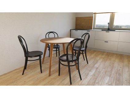 Jídelní stůl JAN S16 dub (Povrchová úprava Dub)