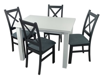 sto nr 13 bialy mat 4x krzyzak czarny moric 8 1