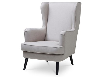 Křeslo ušák AK-A1318 (Barva krémová)