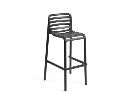Barová židle DOGA BAR (Barevné provedení polypropylen fg bianco)