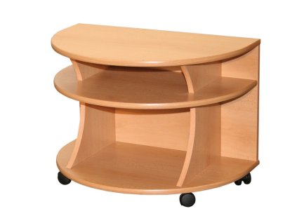 TV stolek T01 (Barevné provedení H - HNĚDÁ)