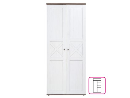teina spalnovy set skrina szf2d007 06 01