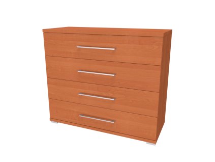 Komoda se zásuvkami AIDA S (Dekor olše, akácie světlá)