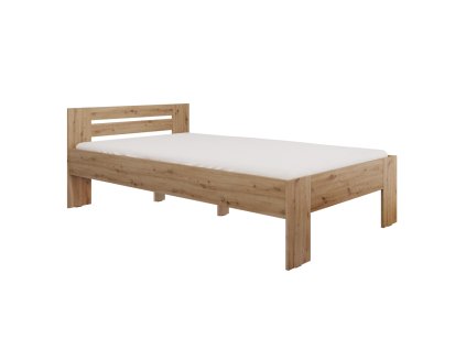 Postel BASIS 120x200 (odstín dub artisan)