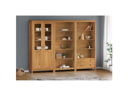 Sestava knihoven TORINO 68070V vosk