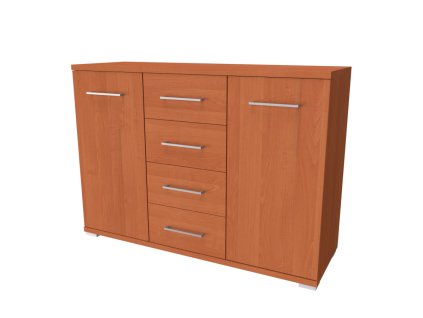 Komoda AIDA M (Dekor olše, akácie skořice)