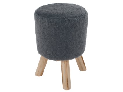 Taburet ALPIA (Barva šedá)