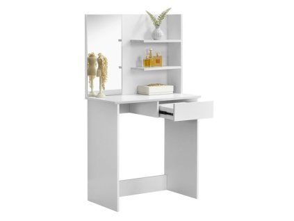 Moderní toaletní stolek BELEZA (Barva bílá)