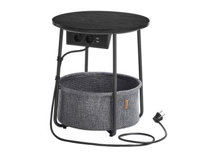 Odkládací stolek AKF-E1028 (Barva Černá)