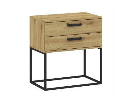 Noční stolek 2S NR6 CEDEIRA (Barva dub artisan)