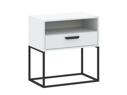 Noční stolek 1S NR4 CEDEIRA (Barva bílá)