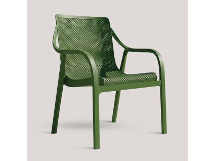 Křesílko MADRID (Barevné provedení polypropylen fg olive green)