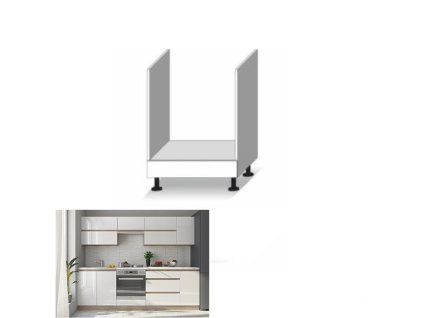 Dolní skříňka LINE D60 KU
