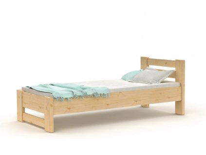 Borovicová postel L810 90×200