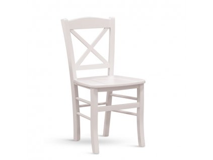 Jídelní židle CLAYTON masiv (Barevné provedení bílá)
